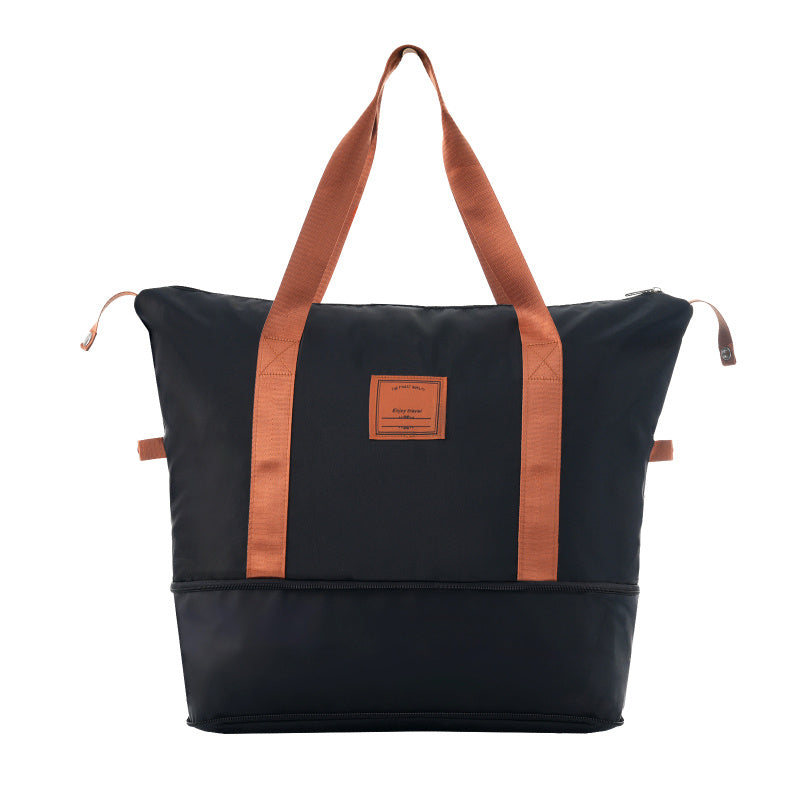 Hardshell Luggage Sets 6pcs Suitcase Set Expandable Lightweight Suitcases with Wheels TSA Lock for Men Women Black Brown