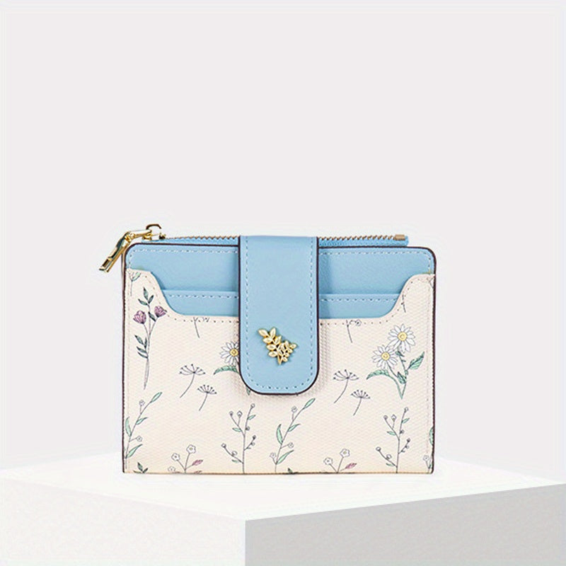 Stylish Short Wallet Small Fresh Stylish Short Wallet - Folding Coin Purse, Student Card Holder, Niche Design