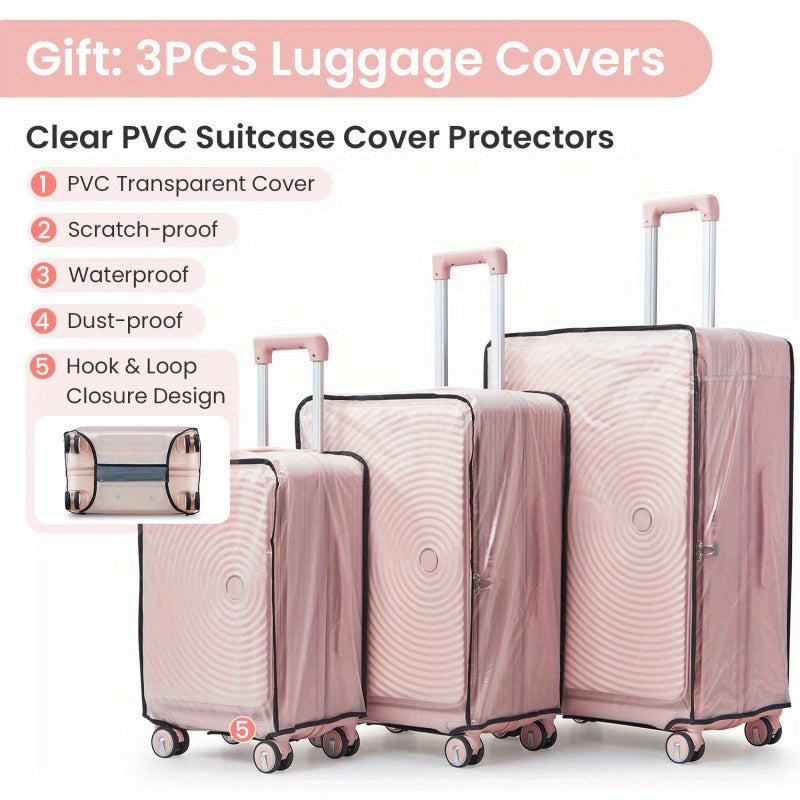 3pcs PC Hardshell Luggage Set | 20\
