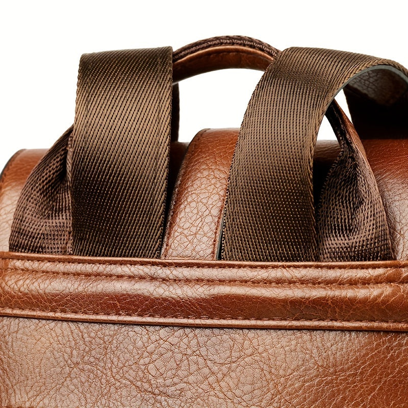 Vintage Backpack Vintage Anti-Theft Backpack Purse | Preppy College School Daypack, Women's Casual Travel Commute Knapsack