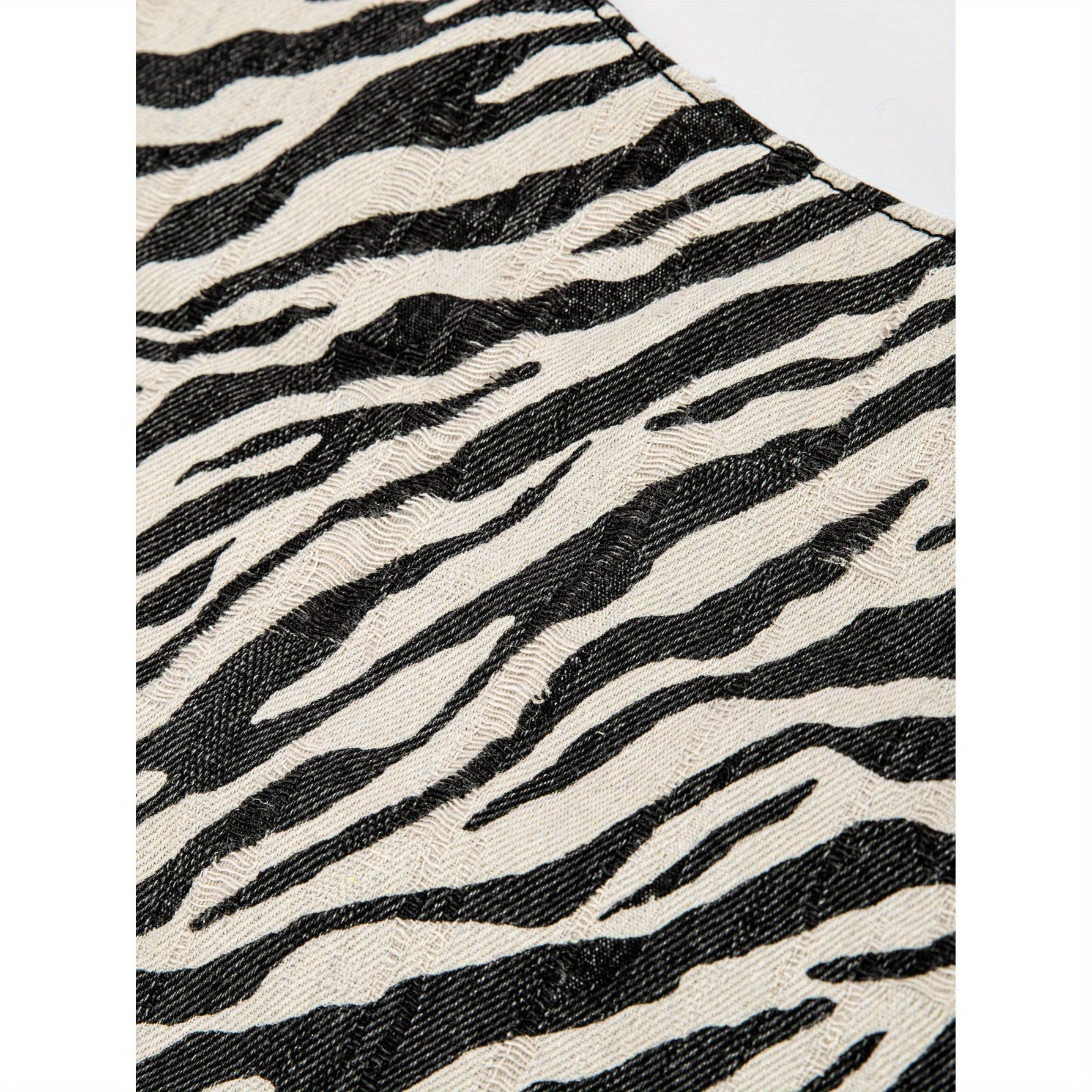 Customizable Retro Zebra Print Crescent Crossbody Bag - Durable Polyester Single Shoulder Tote with Kiss Lock Closure & Wrist Strap, Machine Washable - Perfect for Commuting, Birthdays, Mother's Day Gifts (Black), Best for Christmas