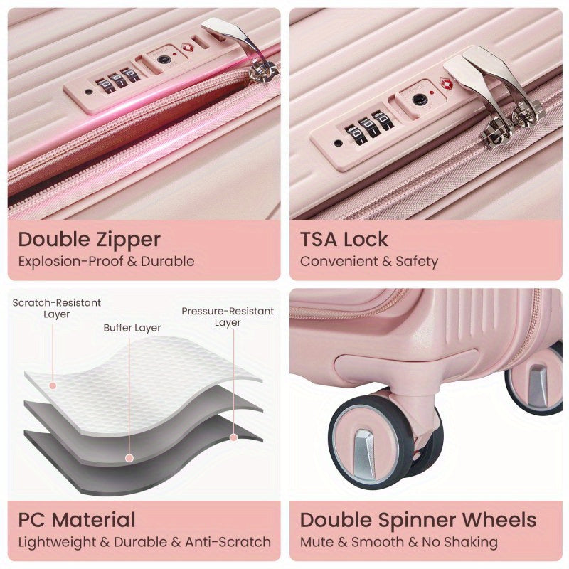 3pcs PC Hardshell Luggage Set | 20\