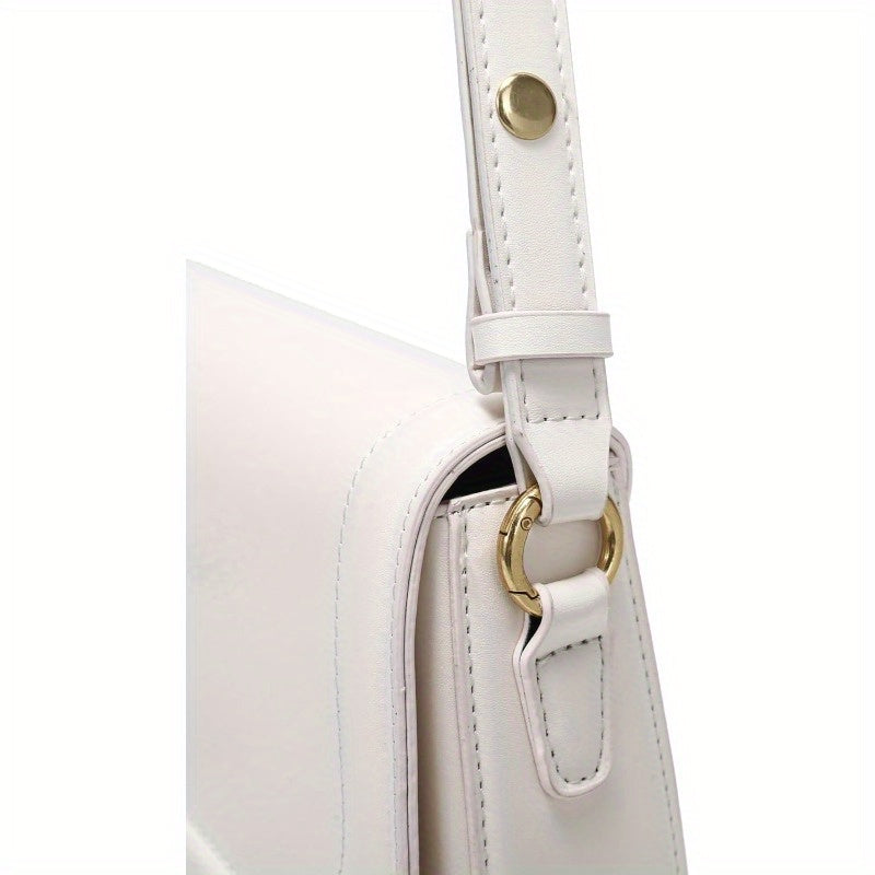 JOLLQUE Crescent Shoulder Bag for WomenSmall Leather Strap Dumpling Handbag Purse Unique Trendy Designer Hobo Crossbody Bags