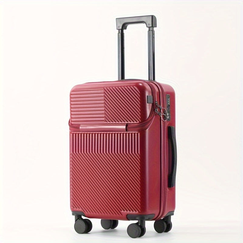 Compact Carry-on 20-inch Compact Lightweight Carry-on Suitcase | Built-in Cup Holder and Retractable Handle