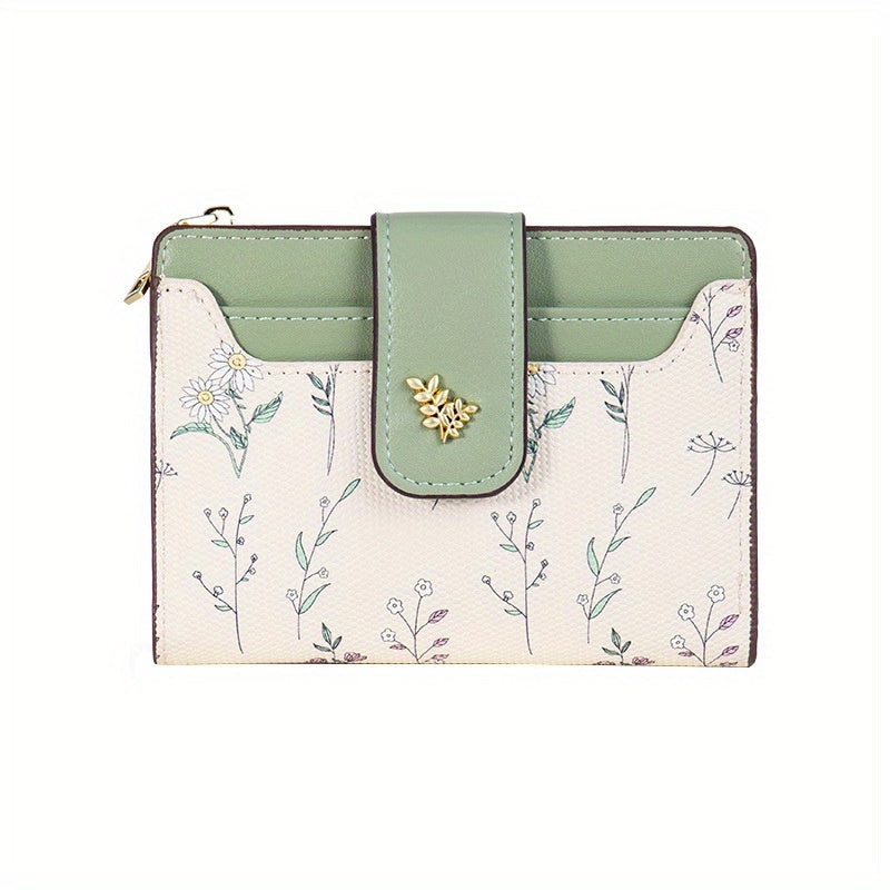 Stylish Short Wallet Small Fresh Stylish Short Wallet - Folding Coin Purse, Student Card Holder, Niche Design