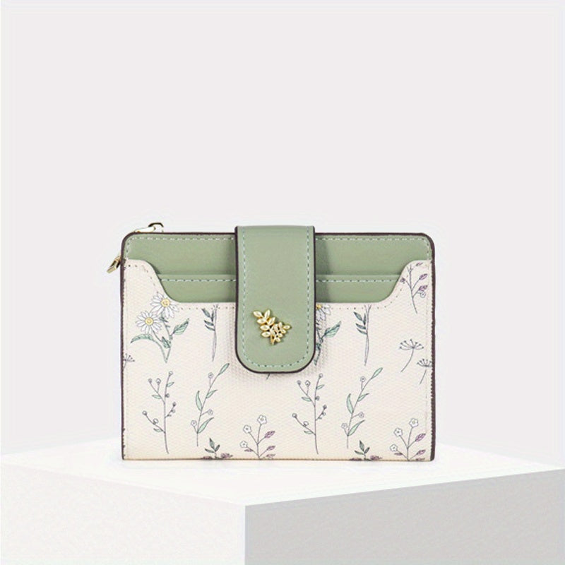 Stylish Short Wallet Small Fresh Stylish Short Wallet - Folding Coin Purse, Student Card Holder, Niche Design
