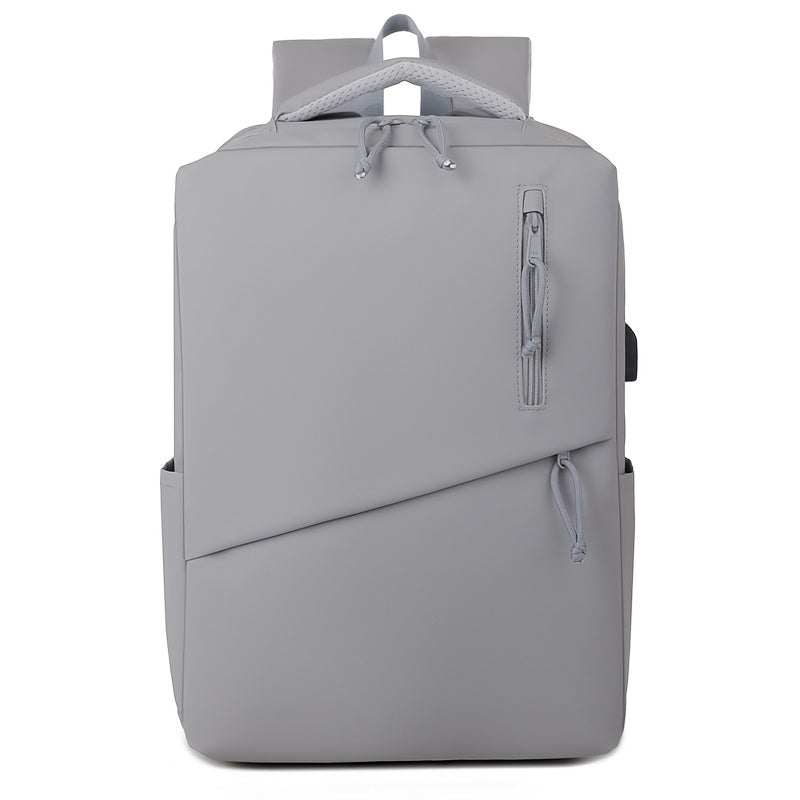 Fashionable Women'S Casual Backpack, Large Capacity Laptop Backpack, Simple Solid Color Backpack, Suitable for Commuting, School, Travel, Etc