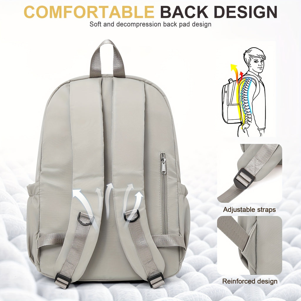 High-Quality Fashion Travel Backpack for Commuting and Business Trips, Laptop Bag with Large Capacity, Lightweight, Trendy
